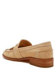 Rhone Tassels Detail Suede Loafers