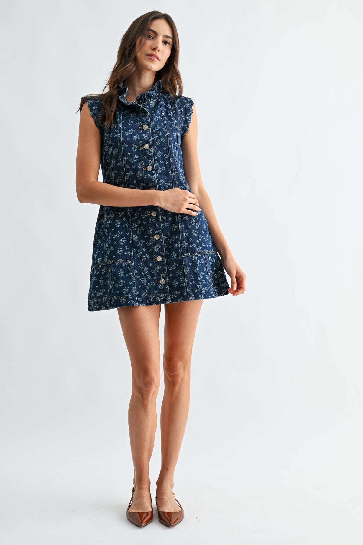 Zooey Denim Mini Dress