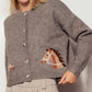 Western Horse Crew Neck Cardigan