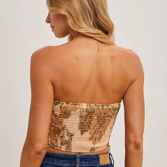 Paisley Bandana Tube Top