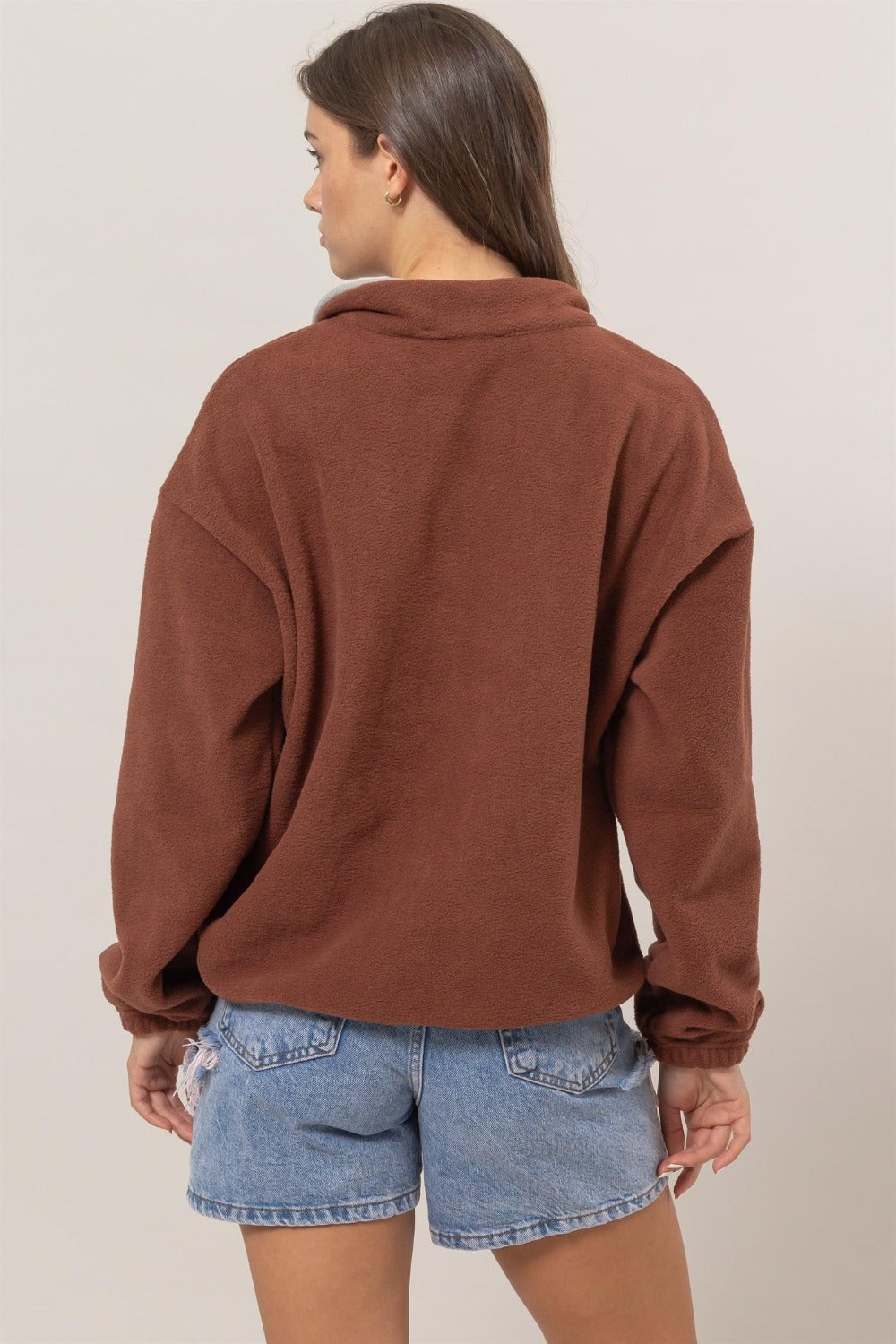 Camilla Half Zip Sweatshirt