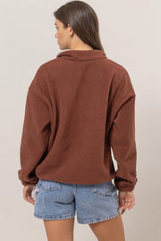 Camilla Half Zip Sweatshirt