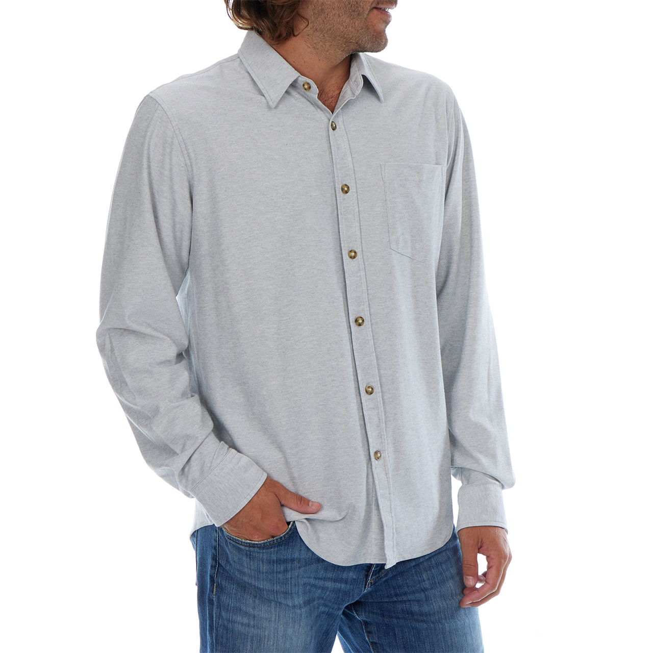 Alden Light Weight Stretch Pique Shirt