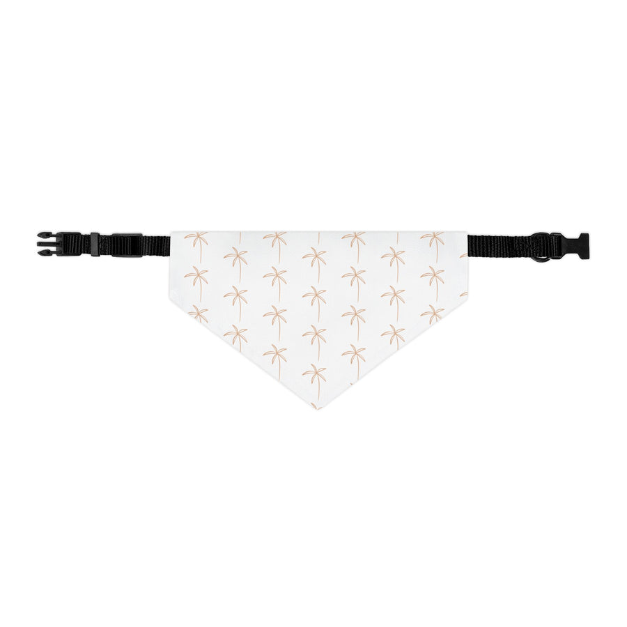 Auggie &amp; Zo Bandana à collier pour animaux de compagnie Palmiers du désert