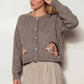 Western Horse Crew Neck Cardigan