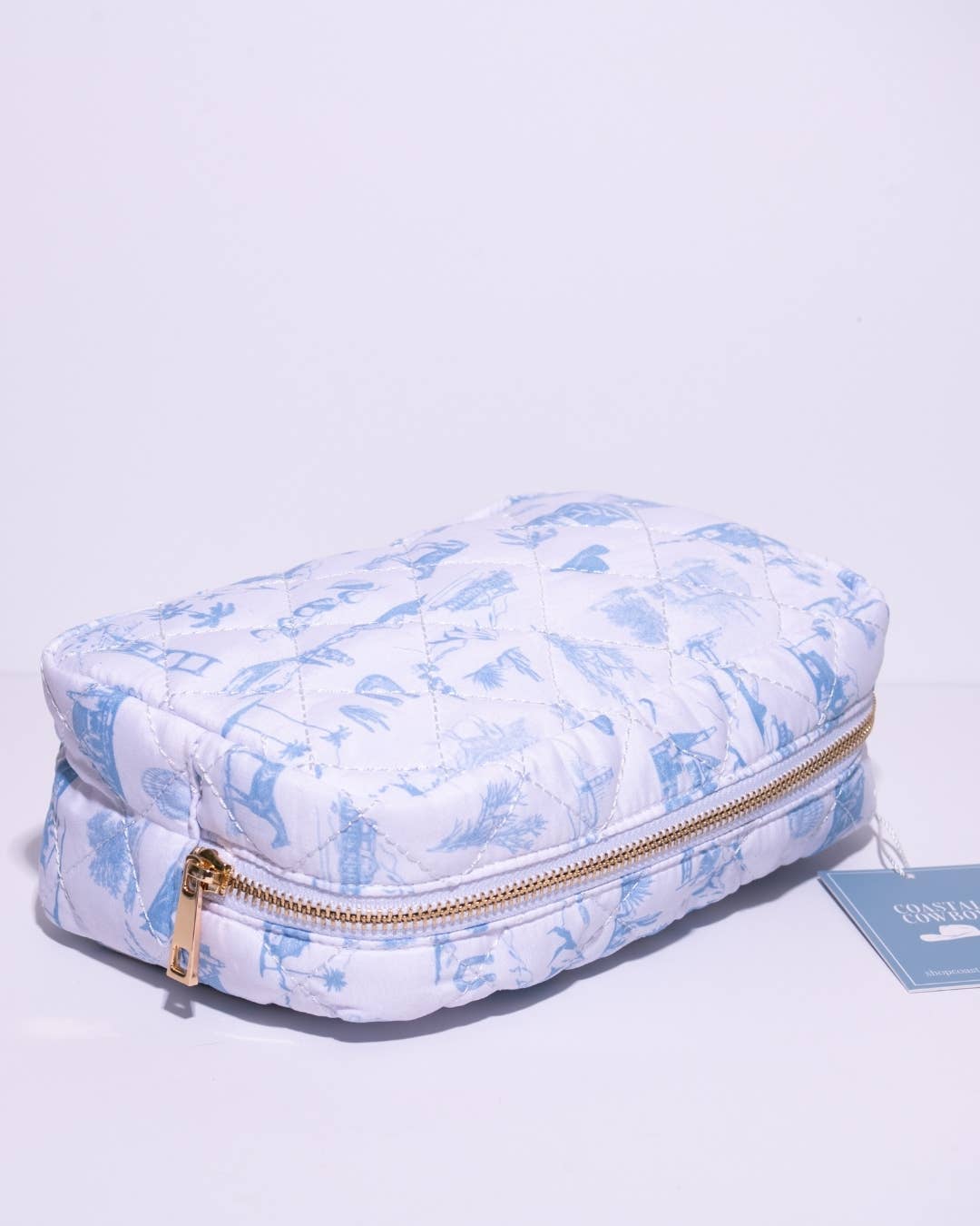 Country & Coastal Makeup Travel Bag