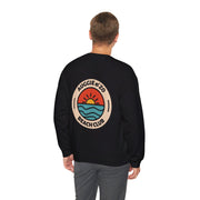 Sweat-shirt ras du cou avec logo circulaire du Beach Club 