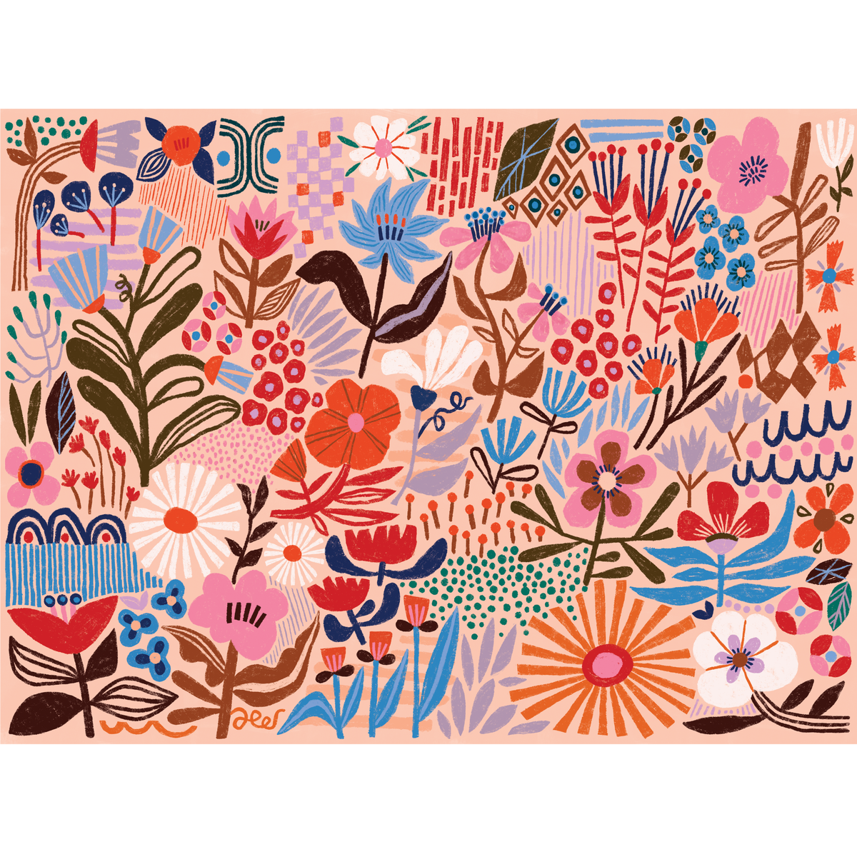 Flower Power 1000 Piece Puzzle