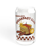 Lata de vidrio Breakfast Club, 16 oz