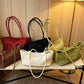 Minimalist Woven Shoulder Bag