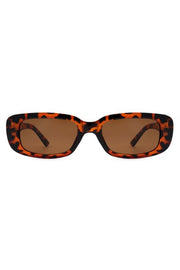 Retro Slim Rectangle Fashion Sunglasses