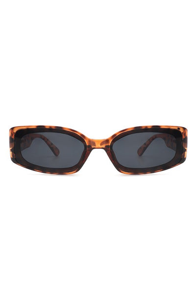 Rectangle Narrow Fashion Sunglasses