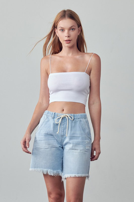 Short en jean pour l'été