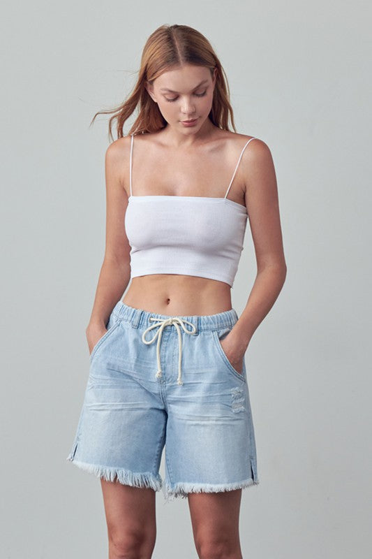 Short en jean pour l'été