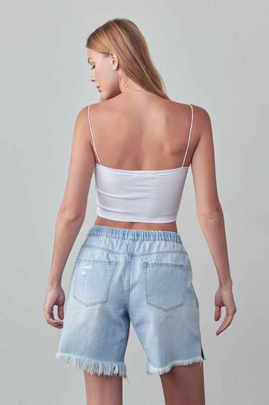 Short en jean pour l'été