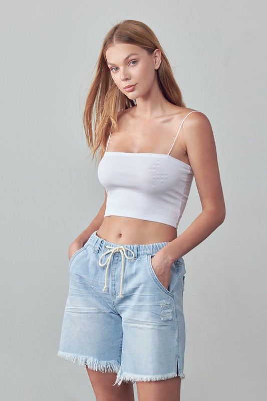 Short en jean pour l'été