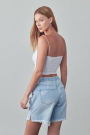 Short en jean pour l'été