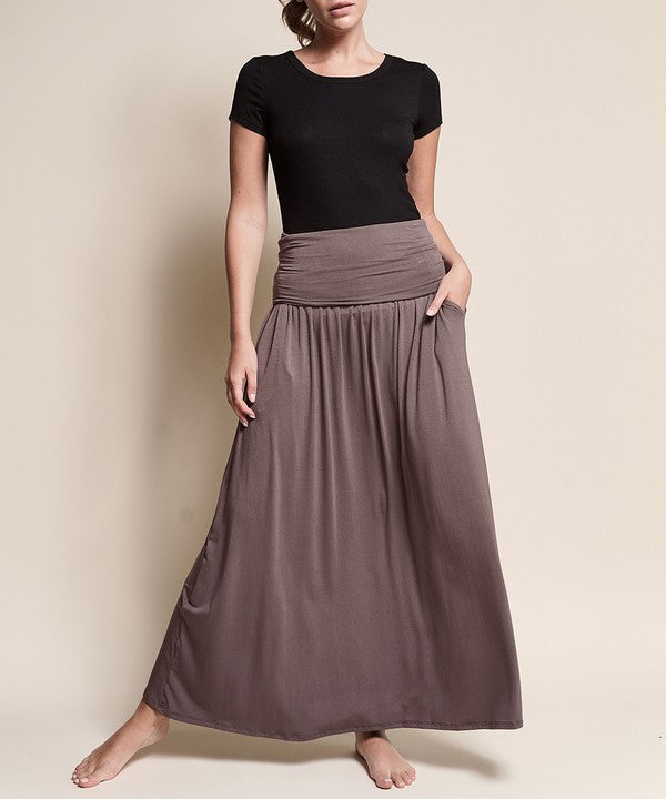 Emerson Bamboo Maxi Skirt