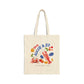 Seafood Market Canvas Tote Bag