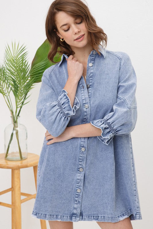 Morgan Denim Dress