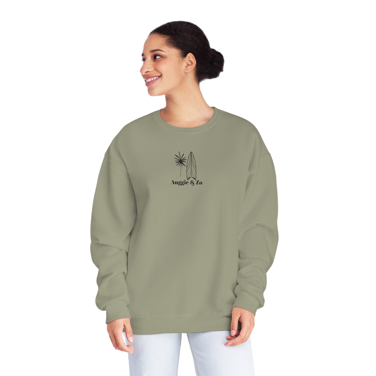 Surf Vibes Unisex Crewneck Sweatshirt