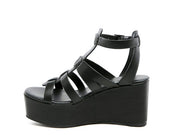 Windrush Cage Leather Sandals