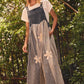 Hawthorn Stripe Patchwork Overall Dress