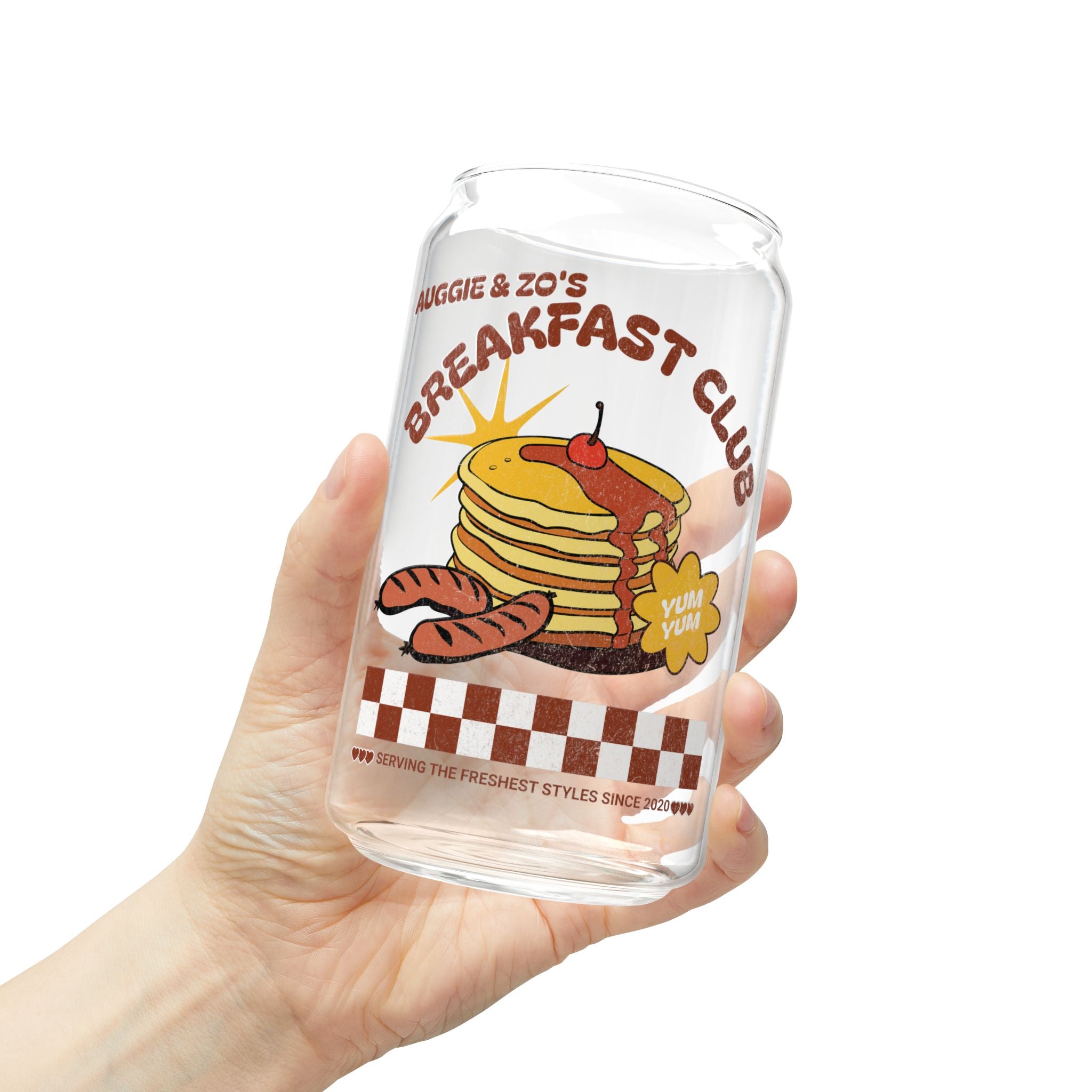 Breakfast Club Can Glass, 16oz