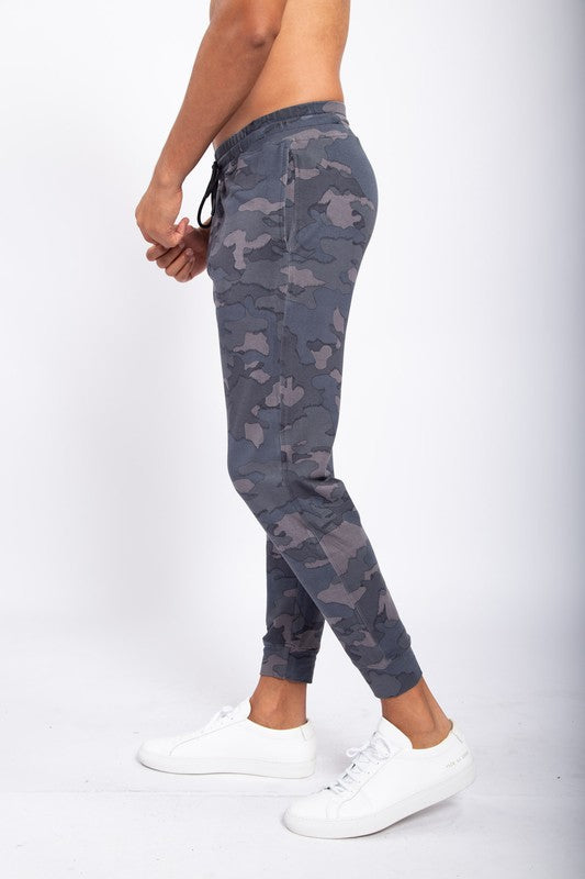 Pantalon de jogging Riley à motif camouflage déchiqueté