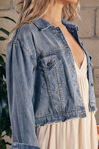 There for You Denim Jacket