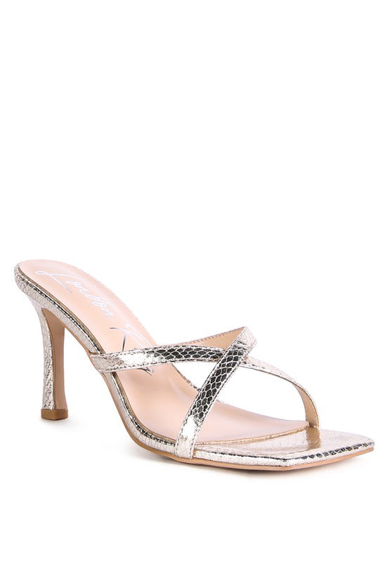 Muriel Cross Strap Sandals