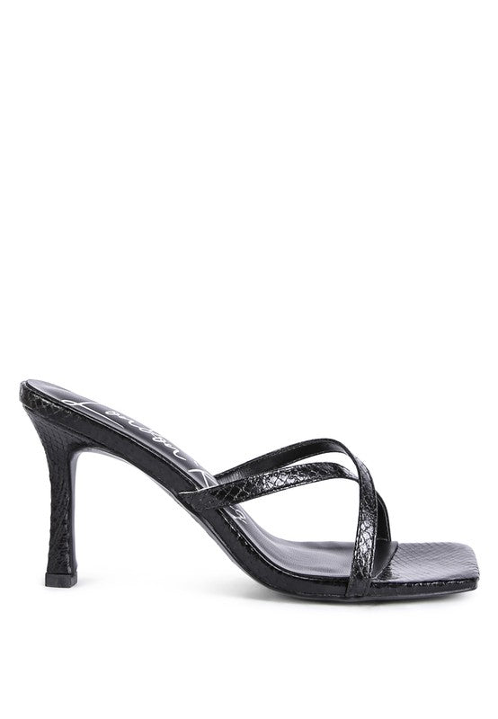 Muriel Cross Strap Sandals