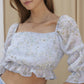 Amelia Floral Crop Top