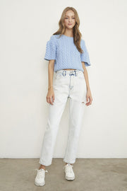 Polly High Rise Jeans - Ice