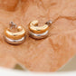 Emma Non-Tarnish Double C-Hoop Earring