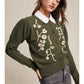 Charming Floral Sweater