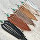 Bozeman Fringe Earrings w/ Turquoise Beads
