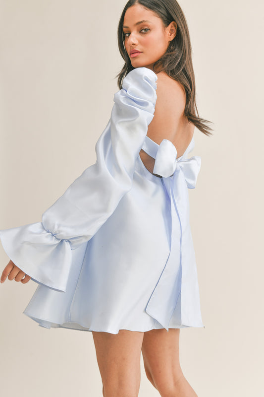 Johanna Puff Mini Dress