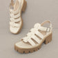 The Summer - Lug Sole Gladiator Sandals