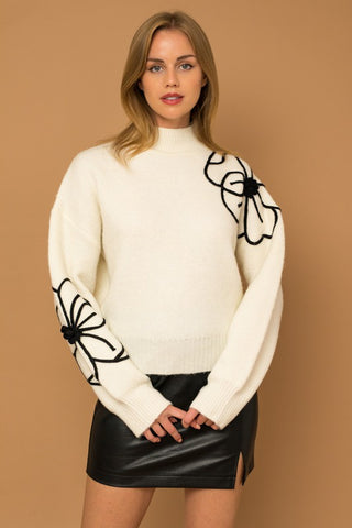 Diana Mock Neck Sweater