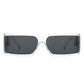 Retro Square Wrap Around Sunglasses