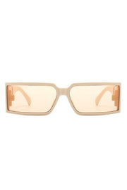 Retro Square Wrap Around Sunglasses