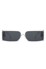 Retro Square Wrap Around Sunglasses