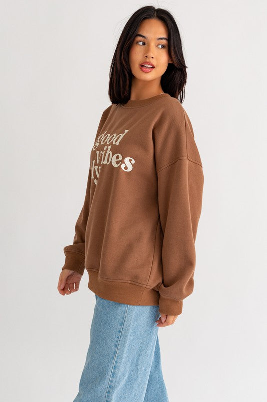 Sweat-shirt oversize Leila