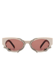 Snake Design Cat Eye Sunglasses