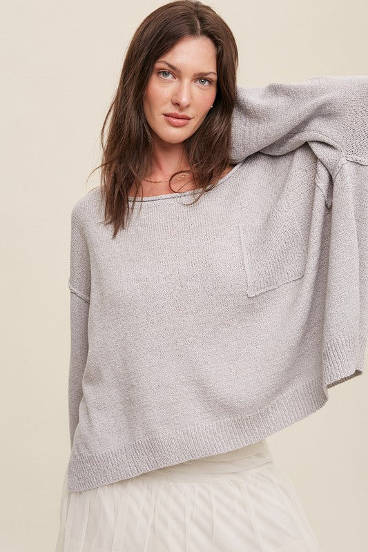 Pull en tricot Maye