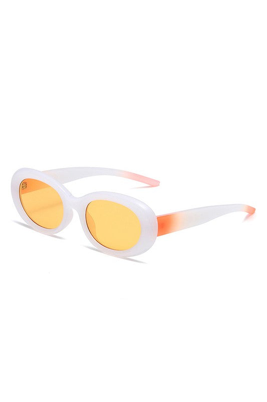 Lunettes de soleil rondes teintées des années 90