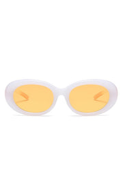 Lunettes de soleil rondes teintées des années 90