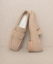 Oasis Society June - Square Toe Penny Loafers