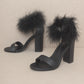 Oasis Society - Sasha Feathered Heels